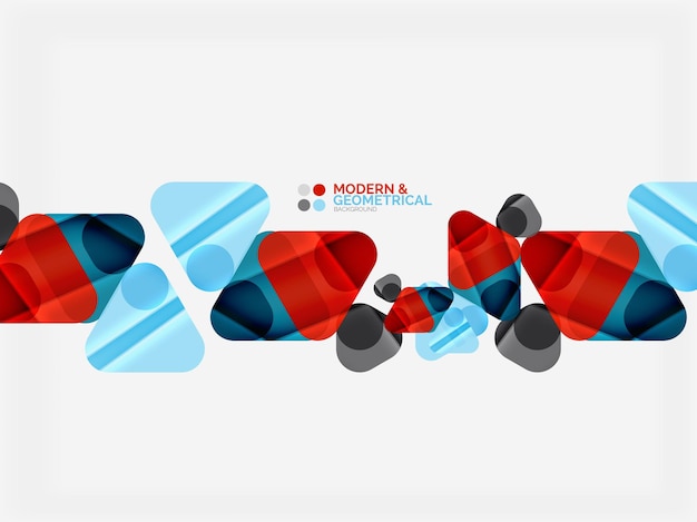 벡터 플 텍스트와 함께 반이는 반이는 효과를 가진 현대적인 다채로운 기하학적 삼각형 터 추상적인 배경 디자인 템플릿 당신의 슬로건 메시지 또는 프레젠테이션