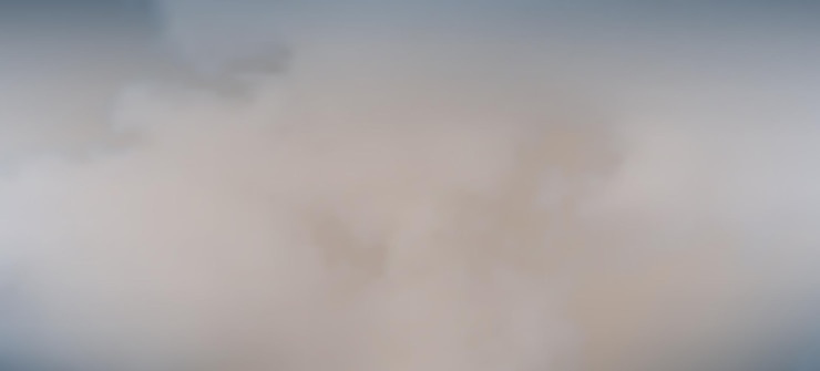 Vector modern colorful gradient background with clouds