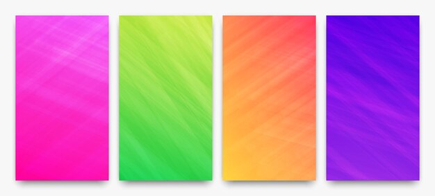 Modern colorful gradient background with lines