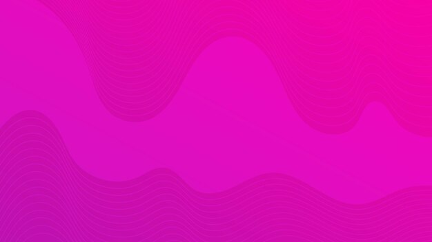 Modern colorful gradient background with wave lines