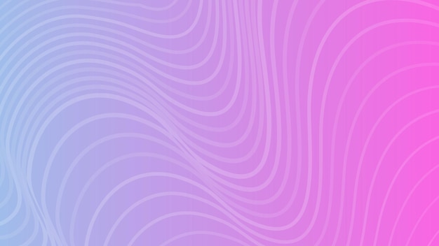 Современный красочный градиентный фон с волновыми линиями