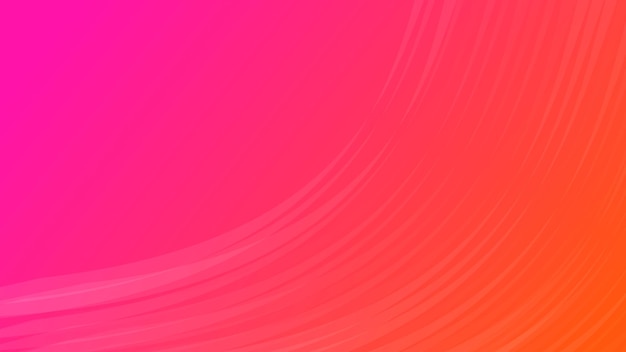 Modern colorful gradient background with wave lines