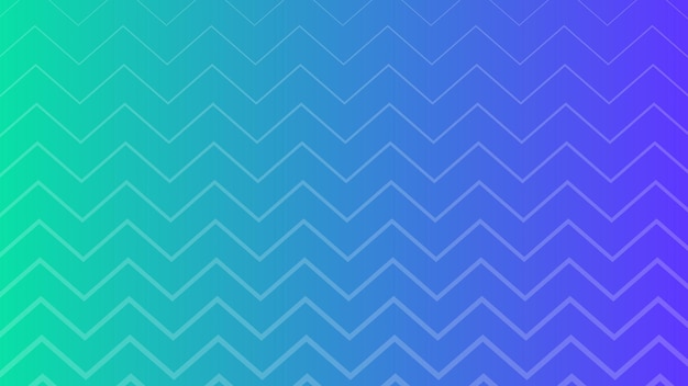 Modern colorful gradient background with zig zag lines