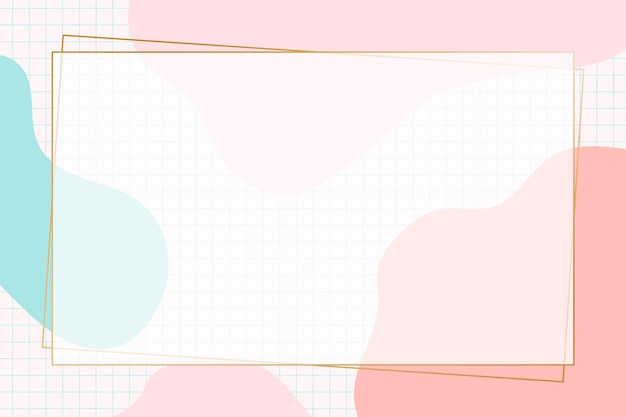 現代多彩的<unk>色 gradient 抽象的形狀在孟菲斯風格的背景上