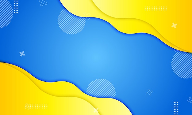 Modern colorful wave banner design background. Smart design for your business advert.