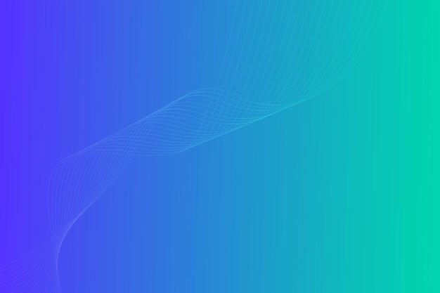 Modern colorful wavy line abstract background Design