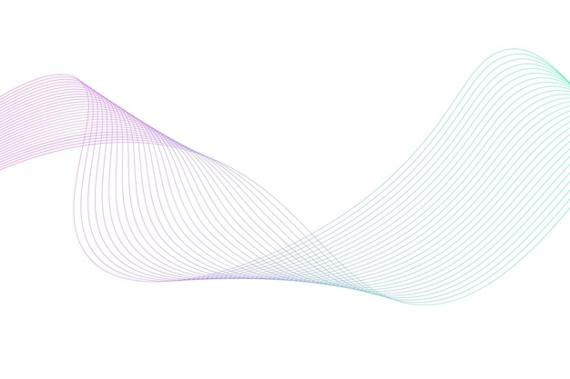 Современный красочный волнистый дизайн фона. цветная волна кривой абстрактный фон для бизнеса