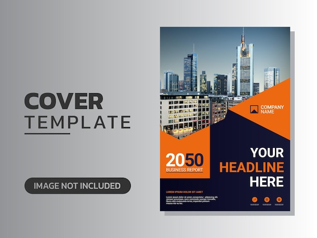 modern company cover business template