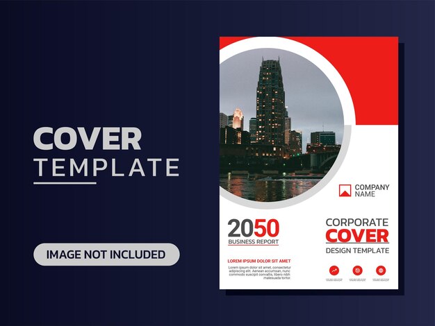 Modern company cover business template