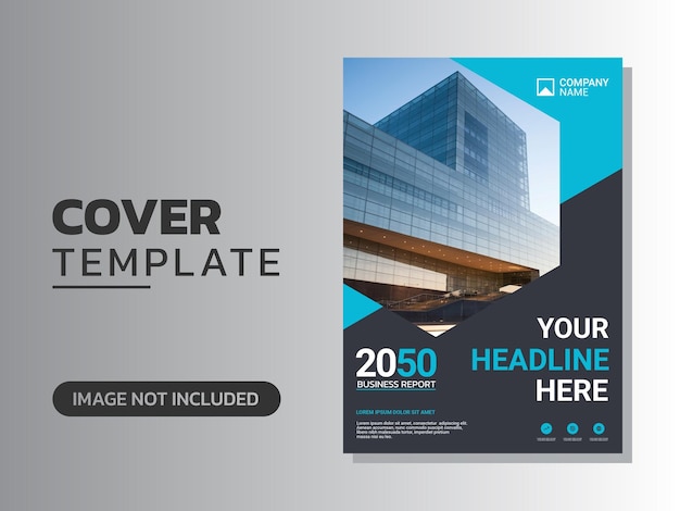 Modern company cover business template