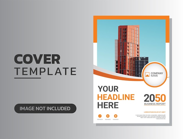 modern company cover business template