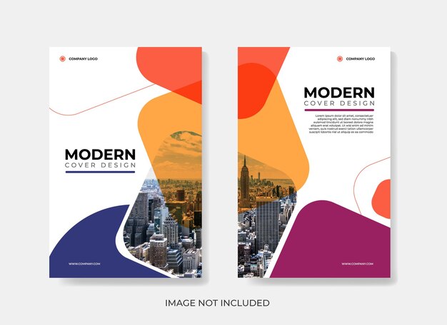abstract cover page template Vector modern company cover template design for brochure, annual report, poster, flyer, layout