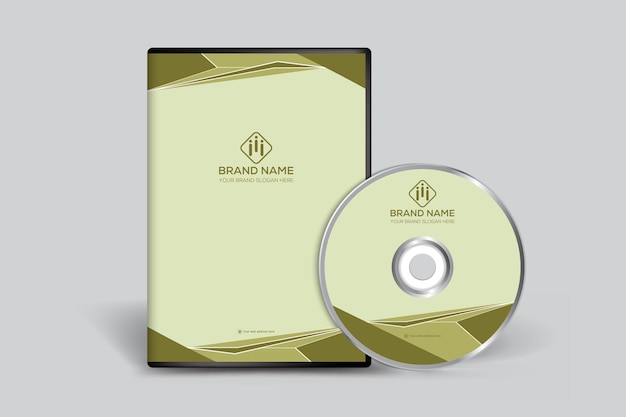 Modern company DVD cover design