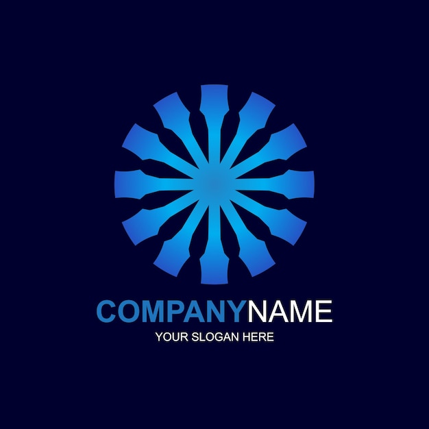 Modern company logo design