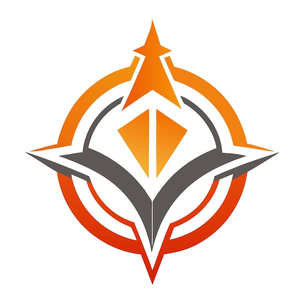 modern compass logo