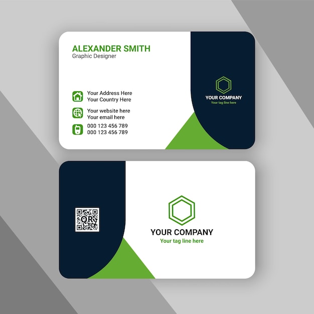 Modern corporate Business card design