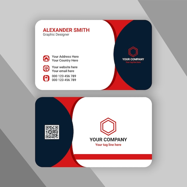 Modern corporate Business card design