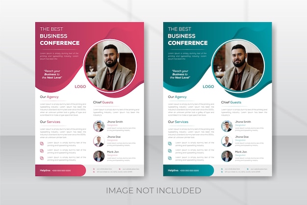 Modern Corporate Business Flyer Design