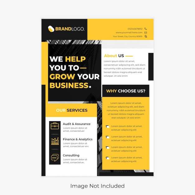 Modern Corporate Business Flyer Template