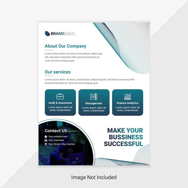 Modern Corporate Business Flyer Template