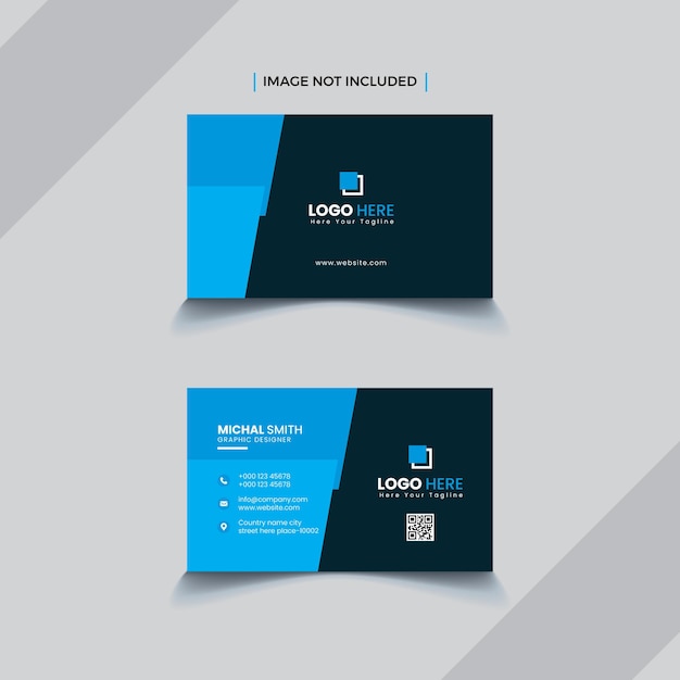 Modern Corporate Creative Business Card Template Design