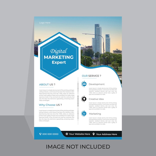 Modern Corporate Flyer Design Template