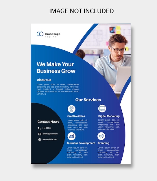 Modern Corporate flyer template