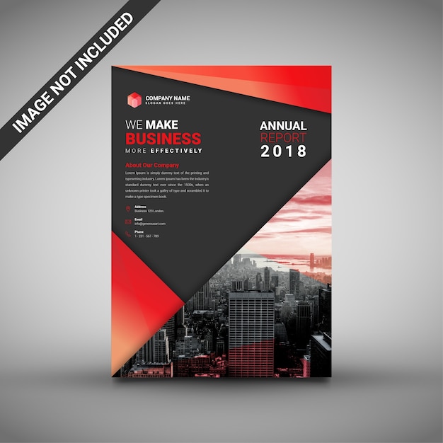 Modern corporate flyer template