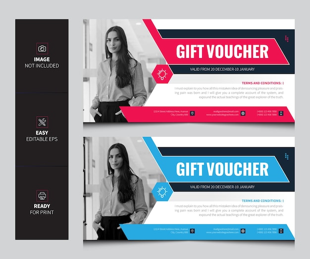 Modern Corporate Gift Voucher Template