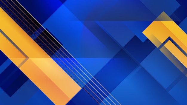 Modern Corporate Gradient Blue Yellow Abstract Background Wallpaper