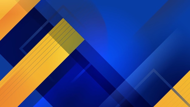 Modern Corporate Gradient Blue Yellow Abstract Background Wallpaper