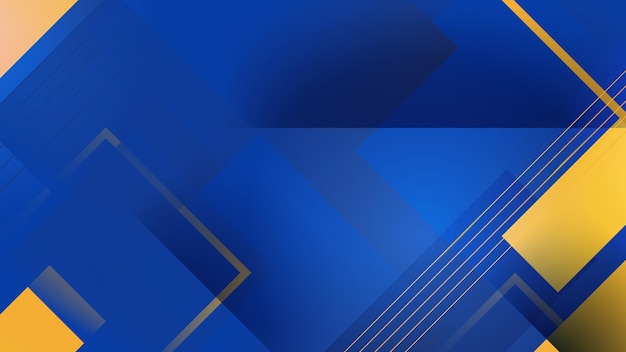 Modern Corporate Gradient Blue Yellow Abstract Background Wallpaper