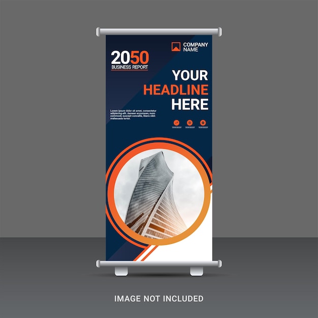 Banner roll up aziendale moderno