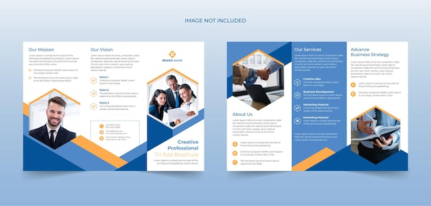 Modern corporate TriFold Brochure design