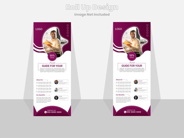 Modern corporative flyer template