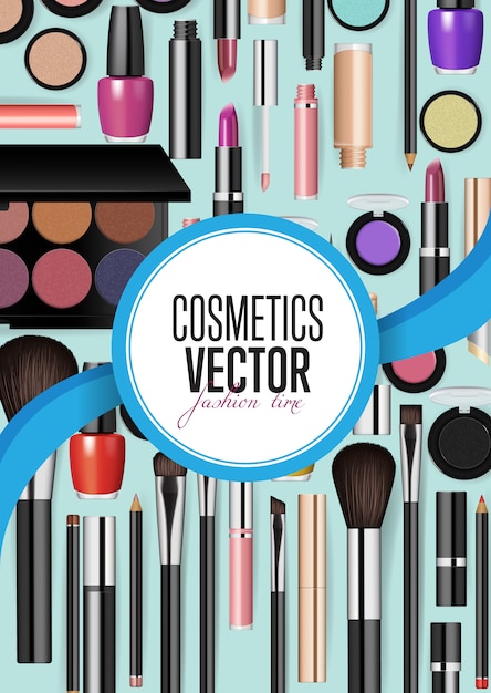 Modern cosmetics accessories