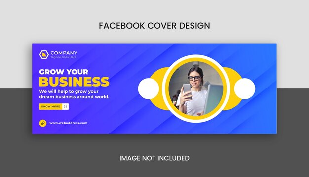 Vector modern creative business agency web banner and social media cover banner