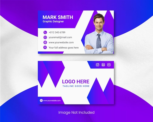 Modern Creative business card design template