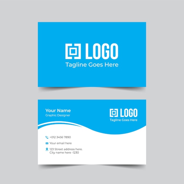 Modern creative business card name card visiting card