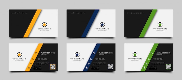  Modern Creative and Clean Business Card Template