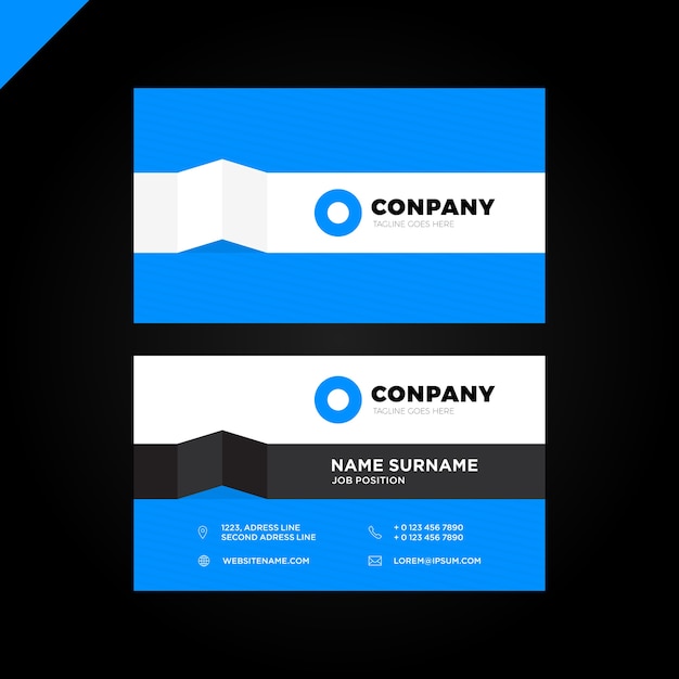 Modern Creative and Clean Business Card Template