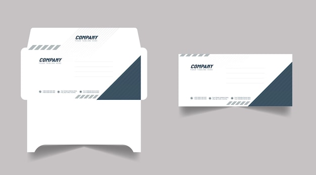 Modern Creative envelope design template