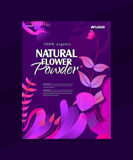 modern and creative Sale Tropical party poster template leaves inspirational quotes about nature