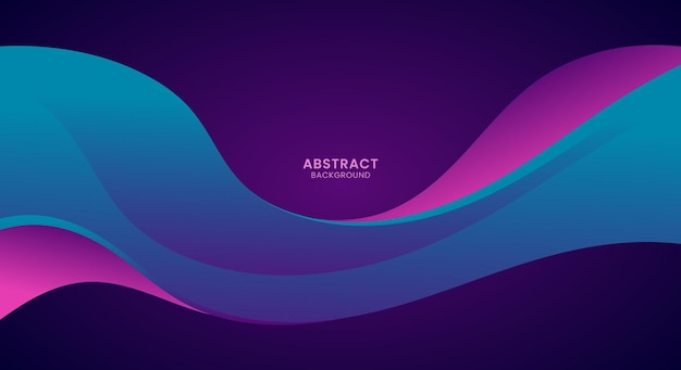 Modern creative wave background wallpaper