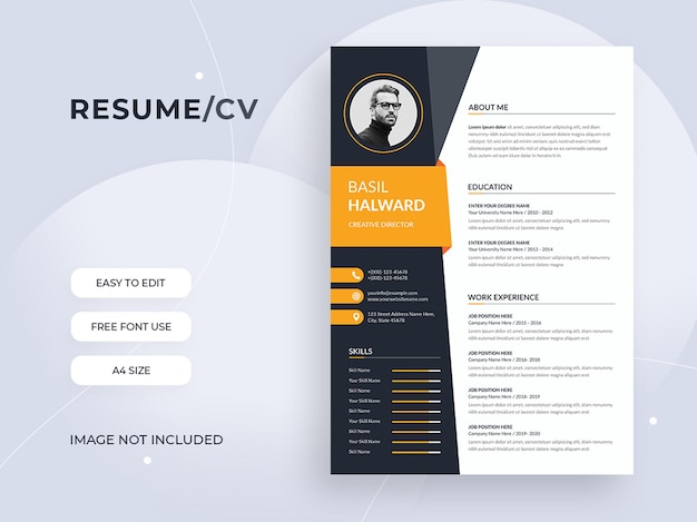 Modern CV cv-template