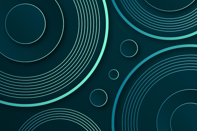 Premium Vector | Modern dark background with geometric shape