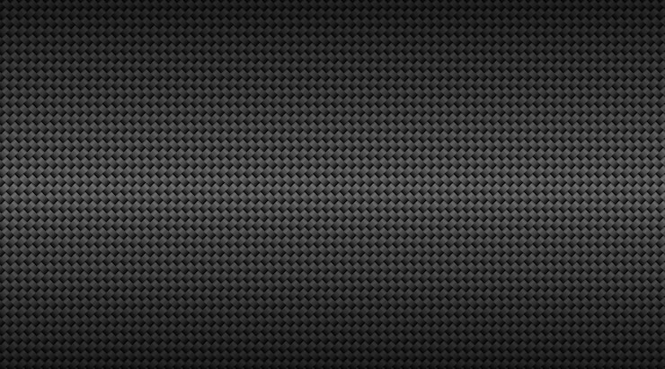 Vector modern dark black carbon fiber grid background.