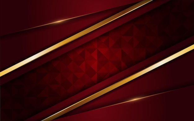 Vector modern dark red background with texture effect overlap layer design