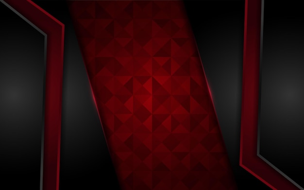modern dark red combination with black background with texture effect overlap layer design