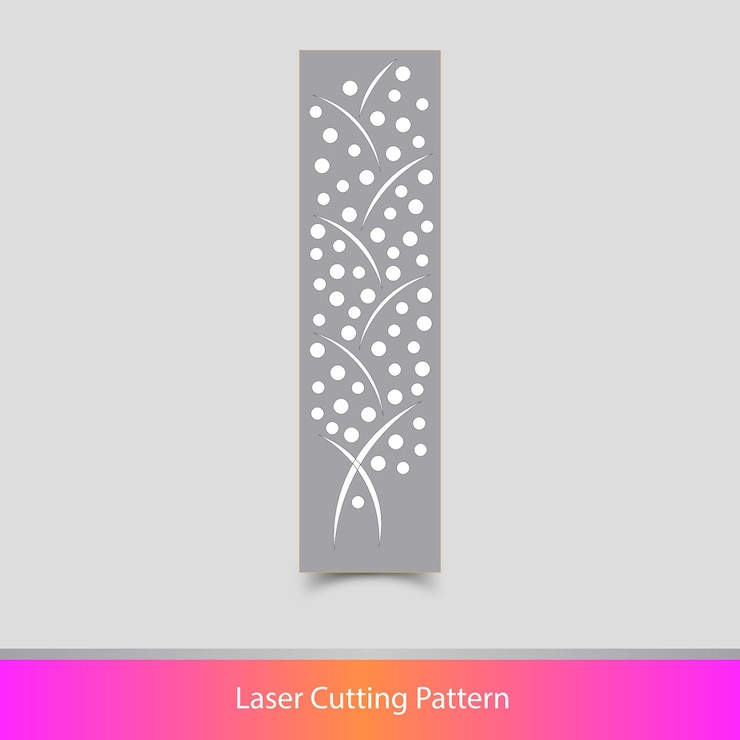वेक्टर modern decorative laser cut panels and cnc cutting pattern vector illustration files